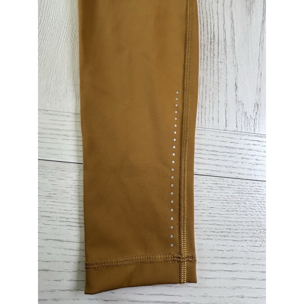 Lululemon Swift Speed High-Rise Tight 28" Leggings Size 4 Brown/Gold EUC - Picture 5 of 7